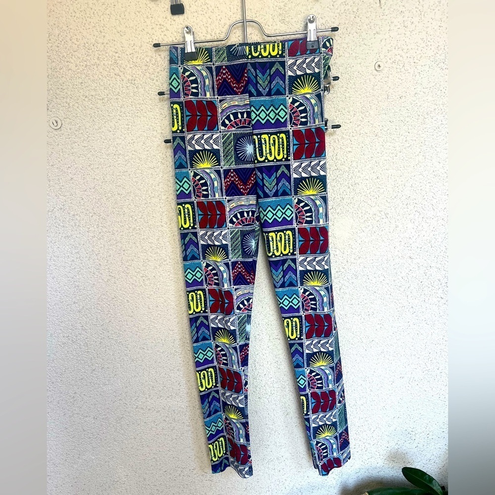 Mara Hoffman neon swim leggings sz small great for water sports